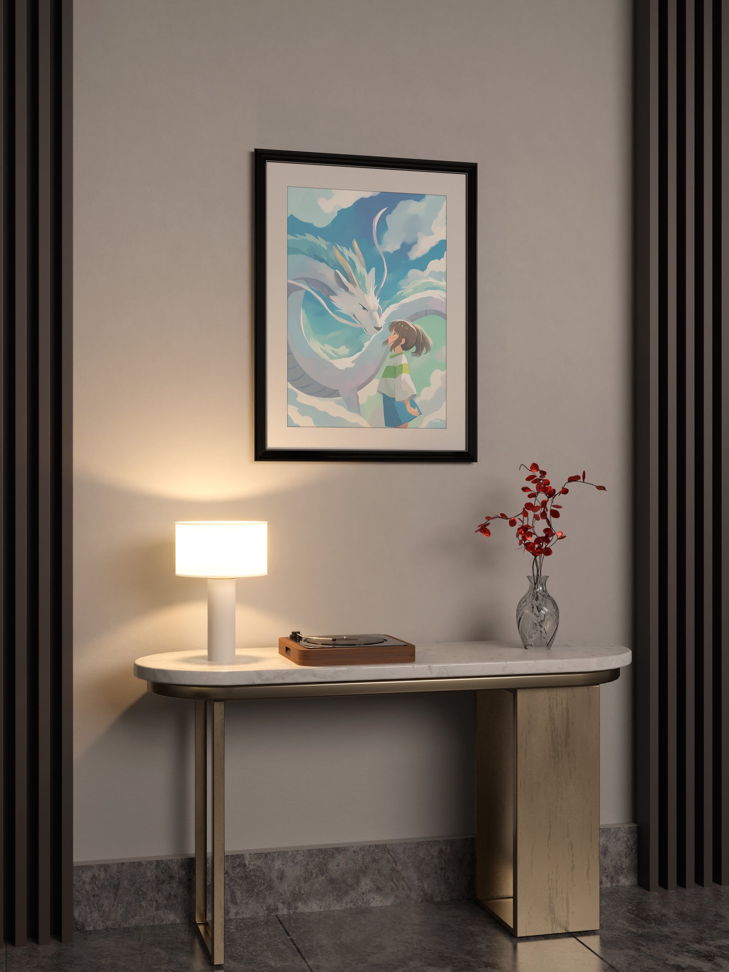 Chihiro & Haku Posters Spirited Away