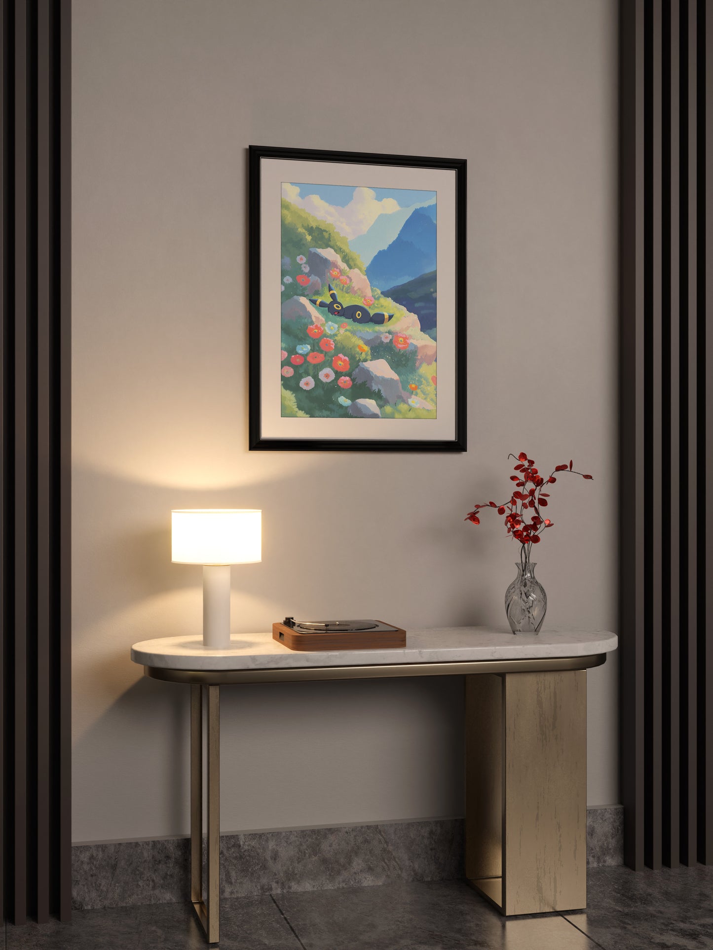 The Sunny Side of Umbreon Posters