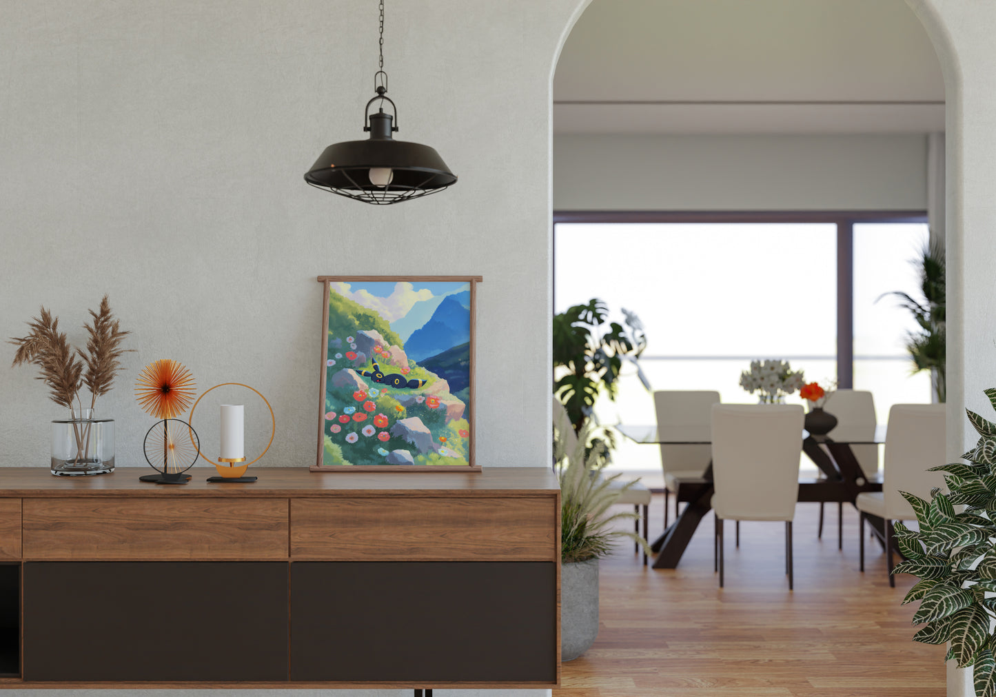 The Sunny Side of Umbreon Posters