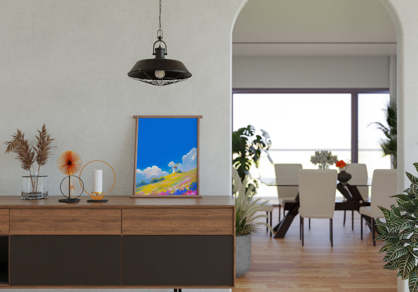 Windmill in the Breeze Posters