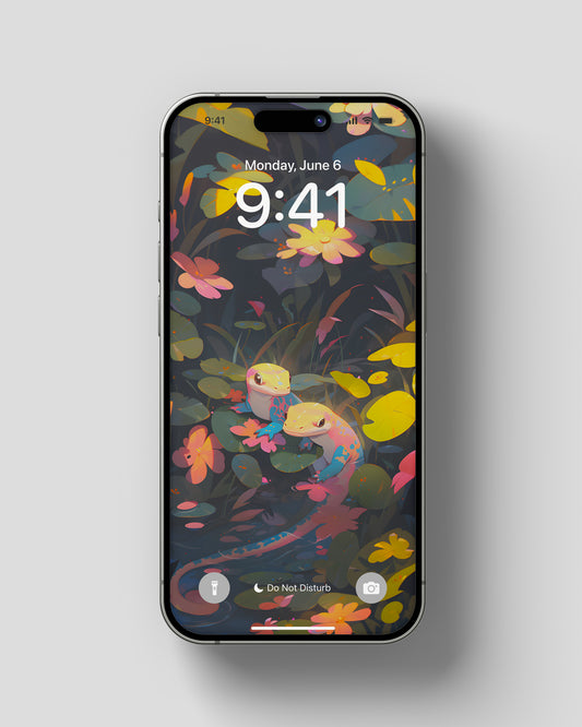 Phone Wallpaper Lizard