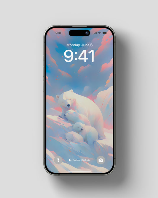 Phone Wallpaper Polar Bear